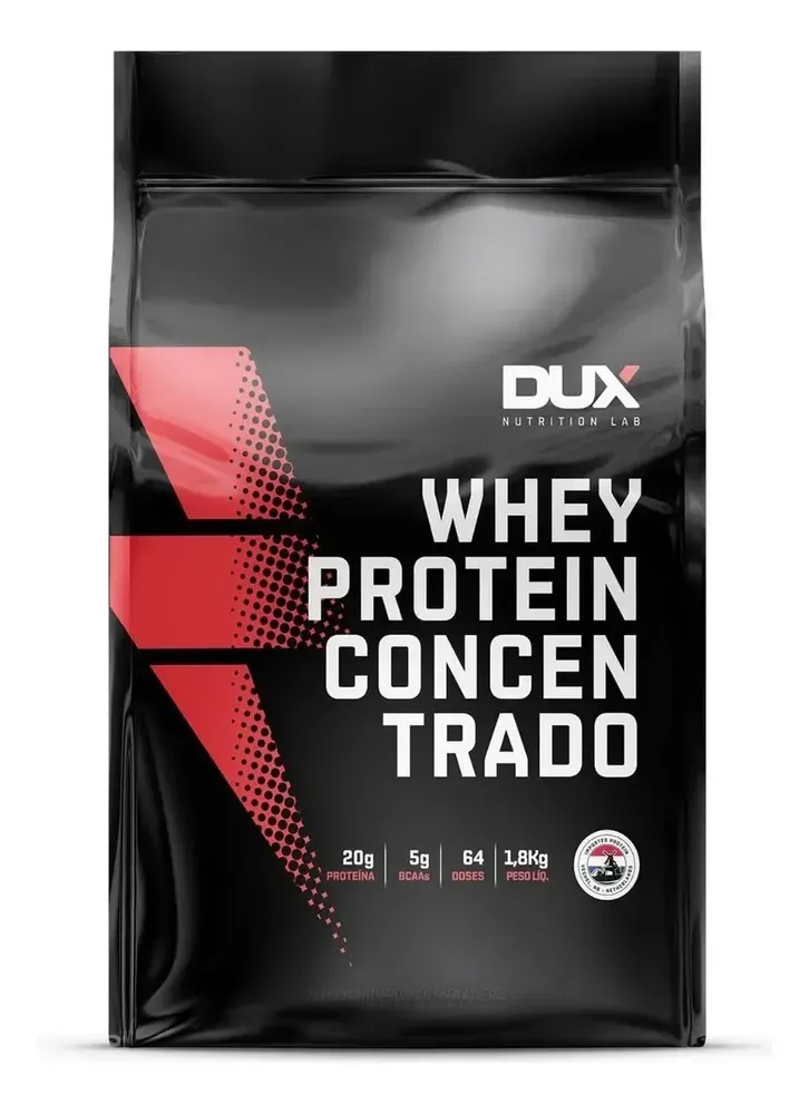 Saco de Whey Protein Concentrado Dux Nutrition 1,8 kg