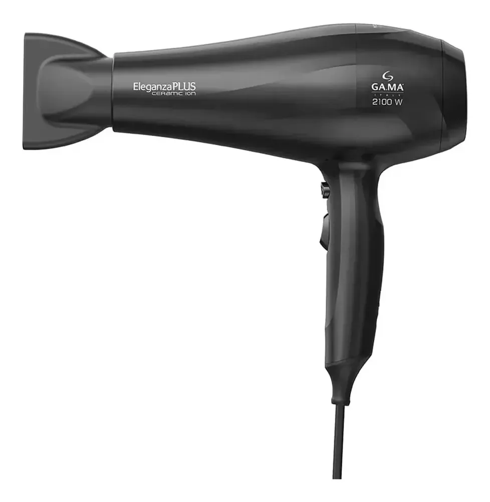 Secador de cabelo Gama Italy Eleganza Plus preto