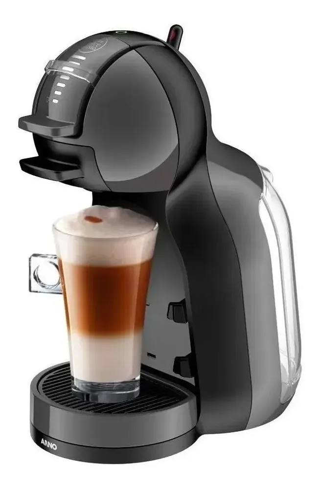 Cafeteira Nescafé Dolce Gusto Mini Me vermelha e preta