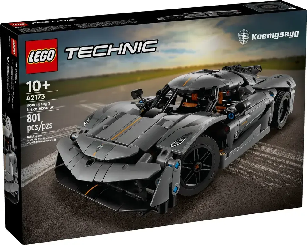 LEGO Technic Koenigsegg Jesko Absolut cinza 42173
