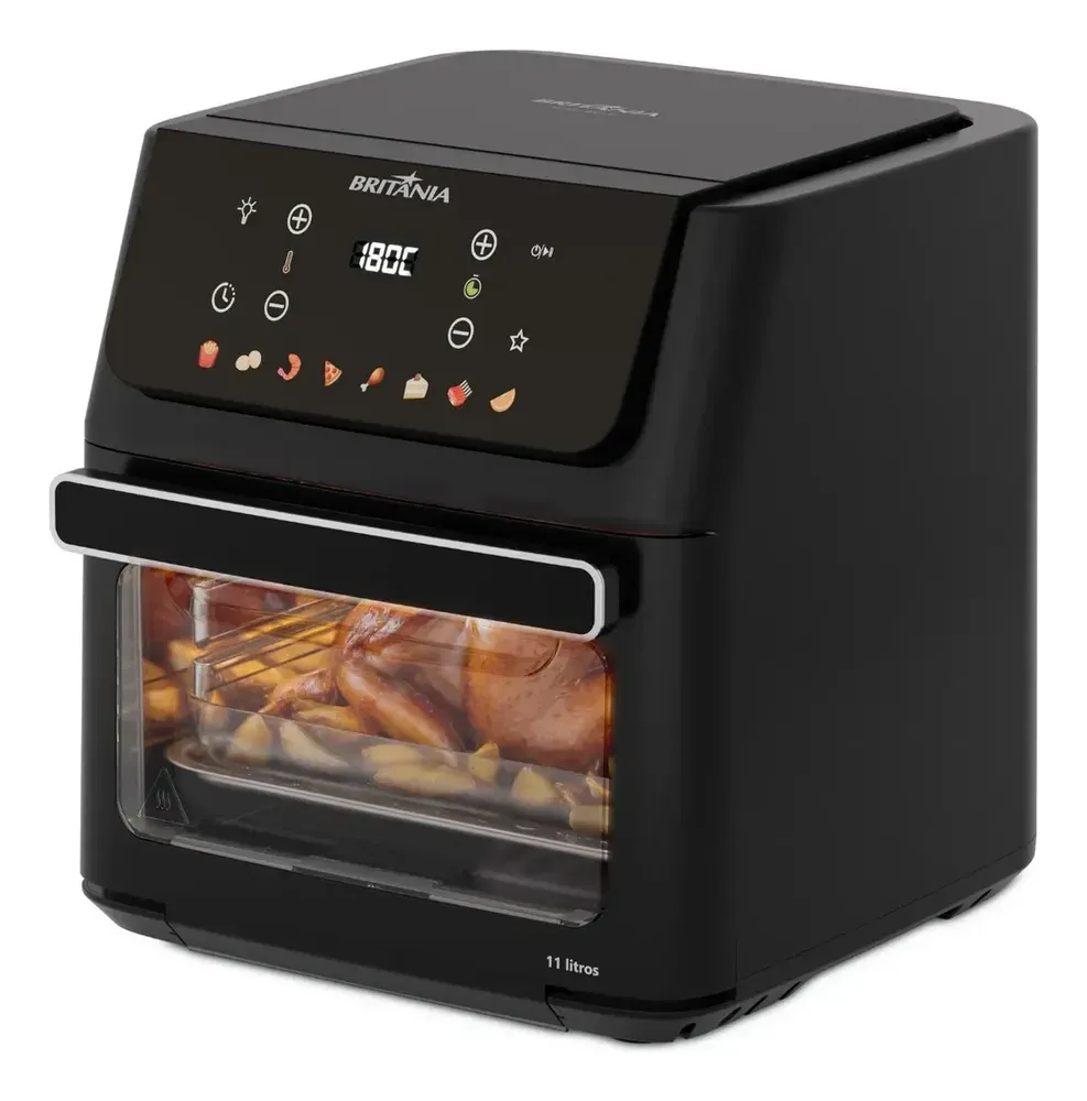Air Fryer Oven Britânia BAF11 11L com painel digital
