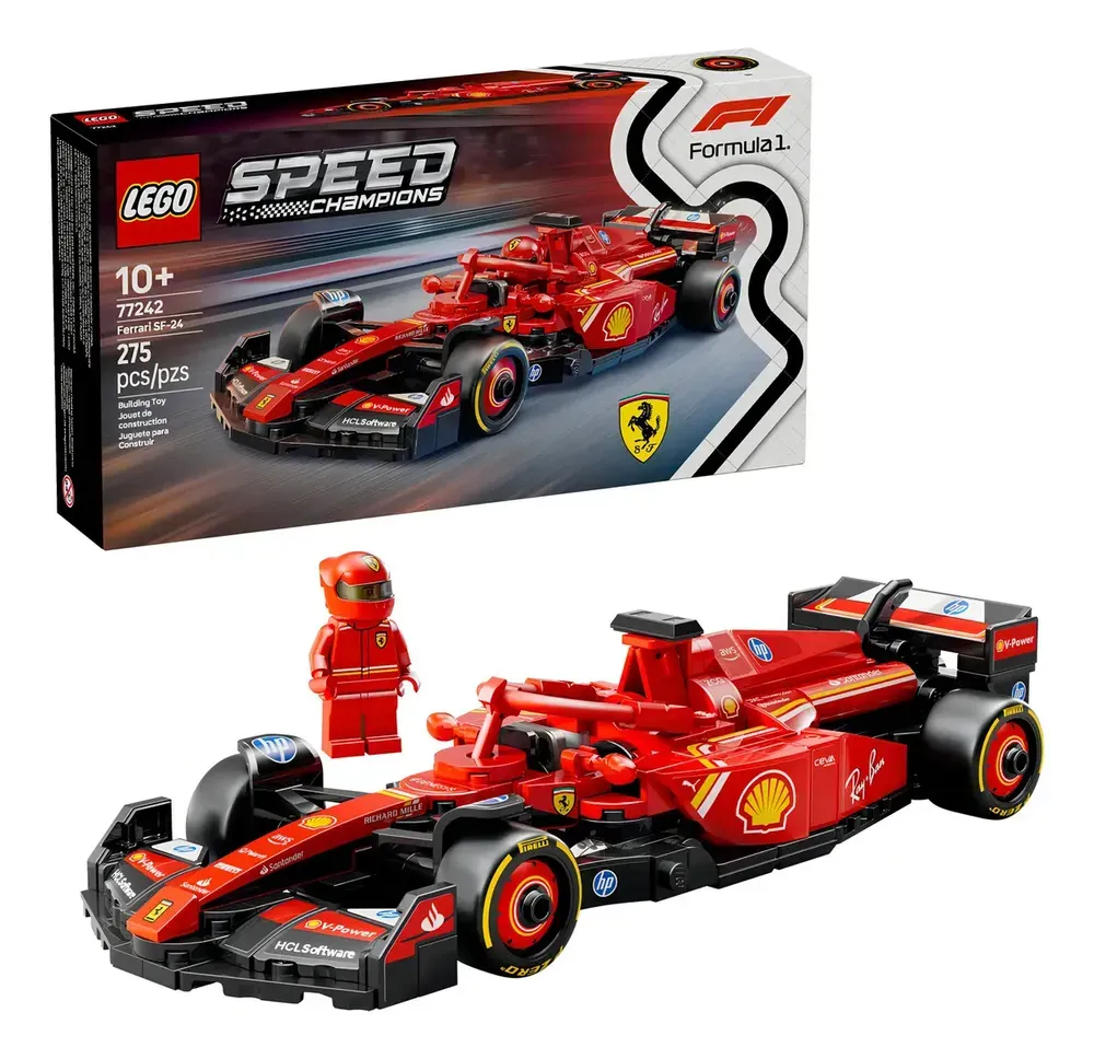 LEGO Speed Champions 77242 Ferrari SF24 de Fórmula 1